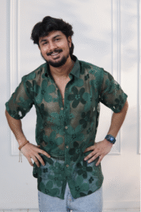 Jungle Whisper Applique Shirt