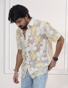 Sunbeam Mesh Floral Shirt